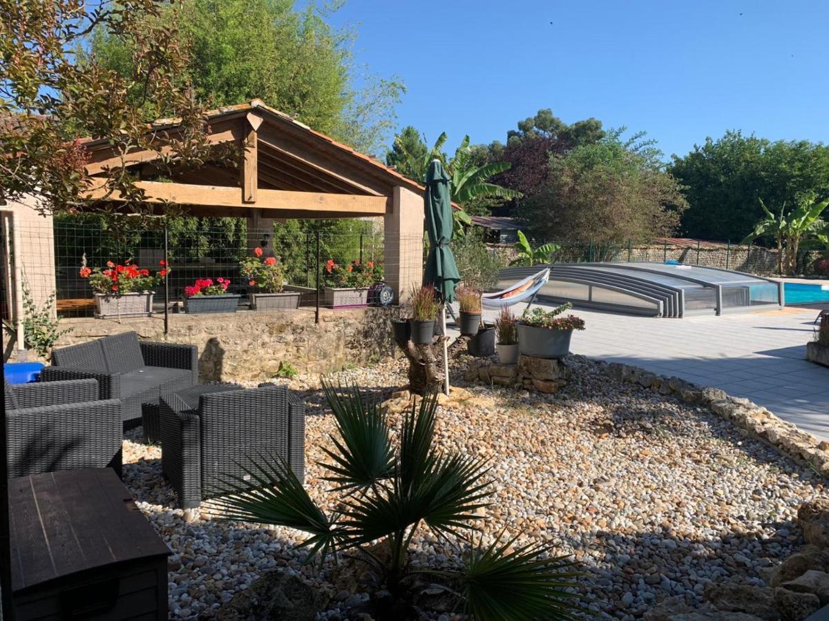 Gites Jardin-Darcy - Piscine Au Sel Bois Exteriör bild